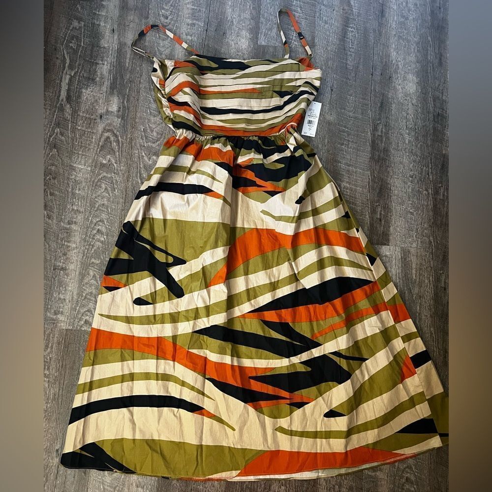 Sam And Jess Women's Sleeveless Abstract Maxi Dress- Size XL - Picture 4 of 10